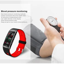 Умный браслет, фитнес-трекер с поддержкой сердечного ритма, контроля кровяного давления, SMS, напоминания о звонках