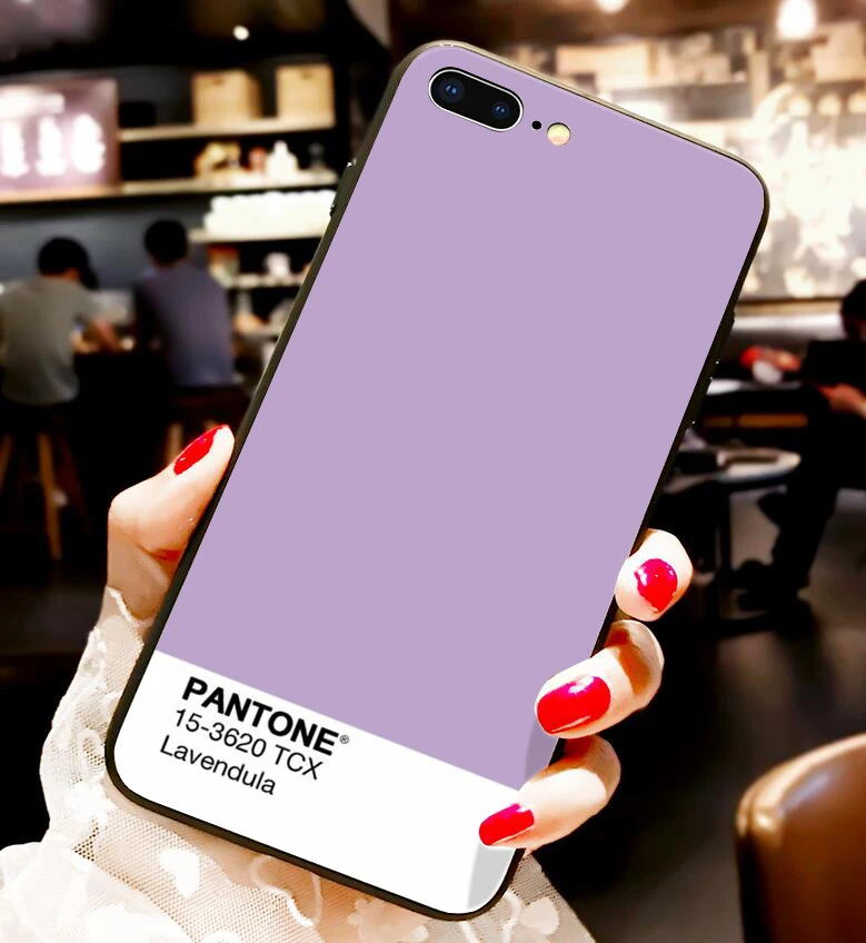 Индивидуальный Мягкий силиконовый чехол для телефона iPhone 7 7Plus X 6S 6 Plus DIY Pantone чехол для телефона для iPhone XS MAX XR 8 чистый цвет