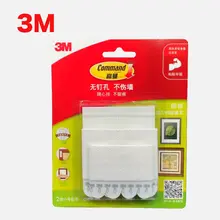 20pcs 3 Comando 3M-Damage Grátis & Imagem Quadro Pendurado Tiras de Adesivo de Parede Gancho Comando Value Pack