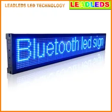 40 x 6.3 inch Bluetooth Remote Control Programmable Led Display Board Scrolling Message for Business and Store
