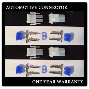 

Tyco Type 2 Way Electrical Automotive Connectors Male Female With Terminals