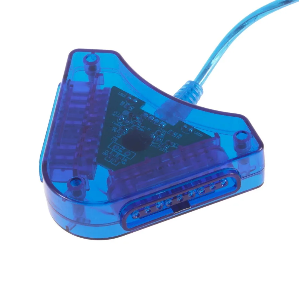 Joypad Game USB Dual Player Converter Adapter Cable For PS2 Attractive Dual for Playstation 2 PC USB Game Controller Wholesale