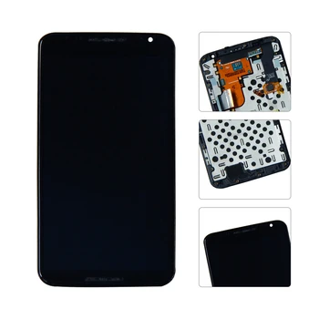 

For motorola Nexus 6 XT1100 XT1103 2560x1440 LCD Display Touch Screen Digitizer Assembly Replacement With Frame