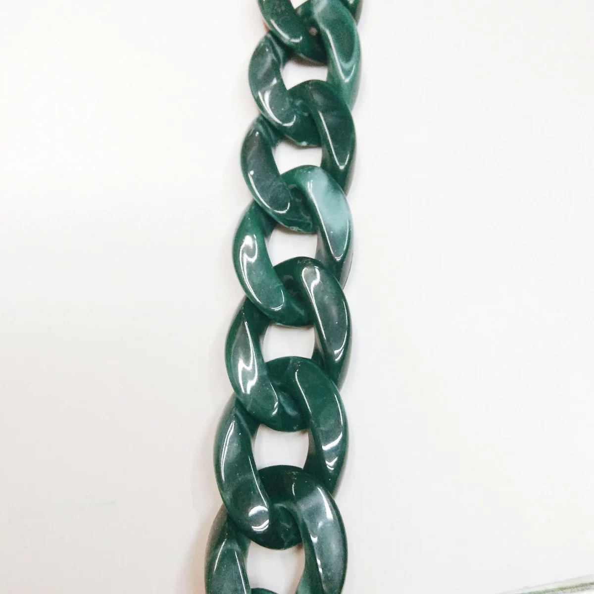 Европейский кулон украшения второй грам сила цепочка ручная работа украшения части - Цвет: malachite green