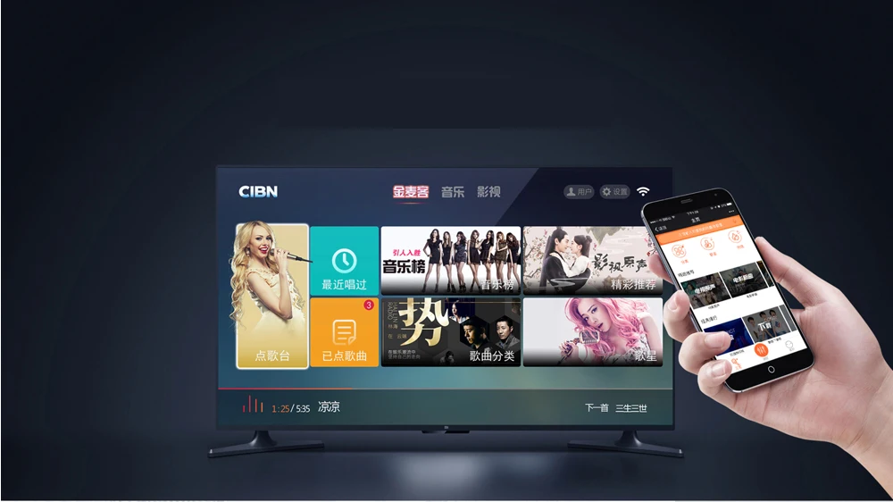 Top 2019 New Home Theater 5.1 SoundBar  Kareoke  Speaker 2G DDR 16G Flash TVBar 4K IPTV Box with IPTV and Karaoke Service 8