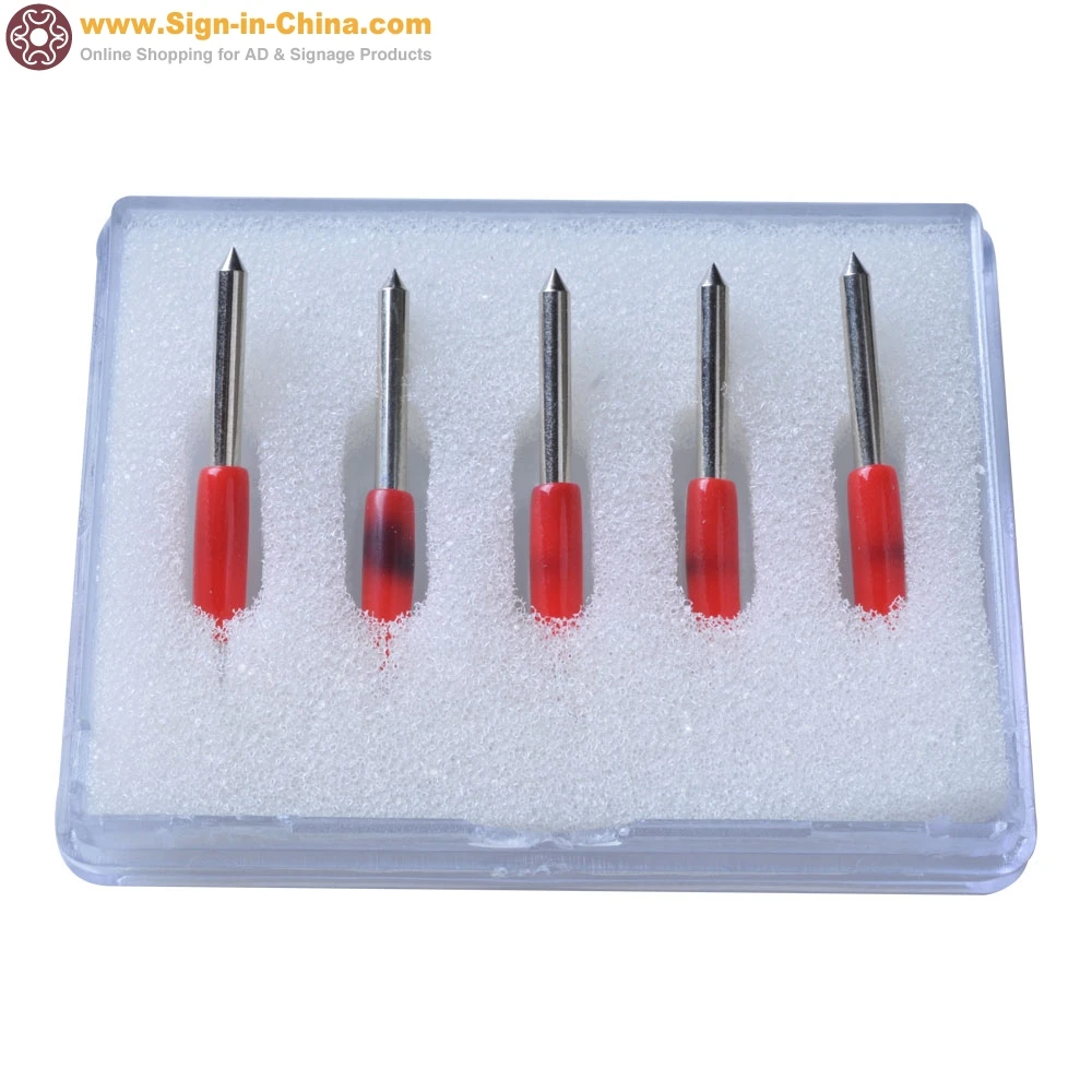 

5pcs/pack 3A Grade 30 Degree Big Redsail Vinyl Cutter Compatible Replacement Blades for Reflective Sheeting Cutting