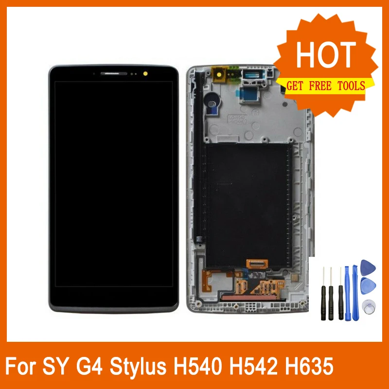 Стилус для LG G4 H540F H542 H635 LS770 ЖК экран сенсорный дисплей дигитайзер панель сборка H631