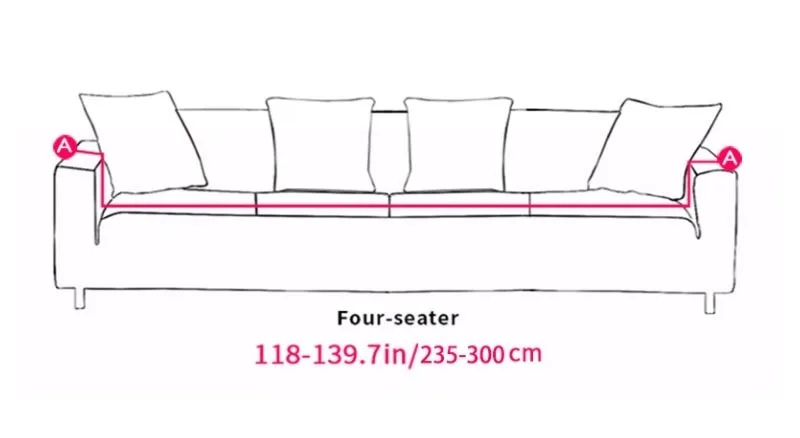 Модный Эластичный Нескользящий чехол для дивана, плотный чехол, чехол для мебели, защитный чехол для дивана