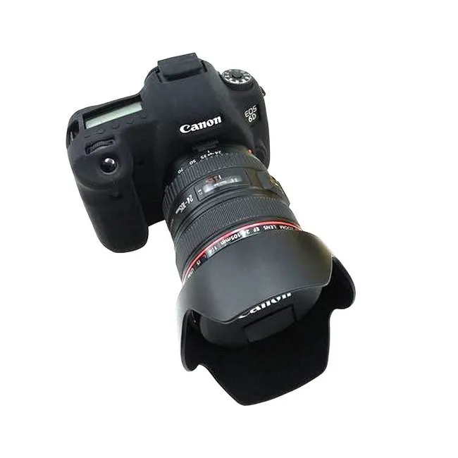 Meking модная зеленая черная прочная камера кожа брони чехол силиконовый чехол Защитная сумка для Canon 6D