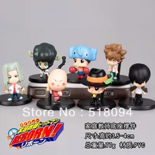 Free Shipping Hitman Reborn Mini PVC Action Figures Toys Dolls 7pcs/set RBFG011