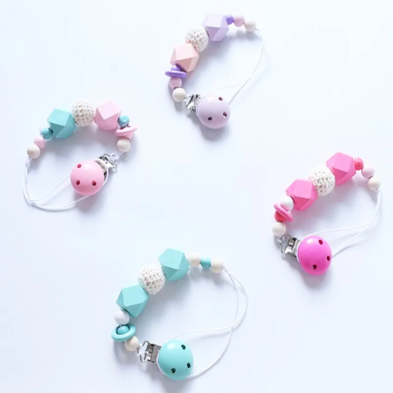 

Hot Baby Pacifier Chain Clip Baby Silicone Dummy Pacifier Clip Infant Soother Nipple Chain Anti-drop Chain K1