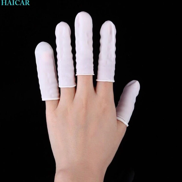 Acquista 100 pz ditali unghie artistiche in lattice