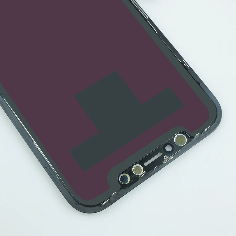 3 шт. для iphone XR ЖК-дисплей OEM с Digitixer замена в сборе 45 ° угол края черный экран для iphone XR сенсорный экран