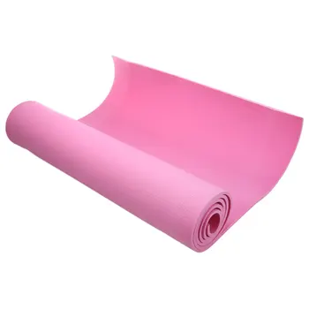 

6cm Thick Non-slip Fitness Pilates Yoga Mat Pad pink 173*61cm