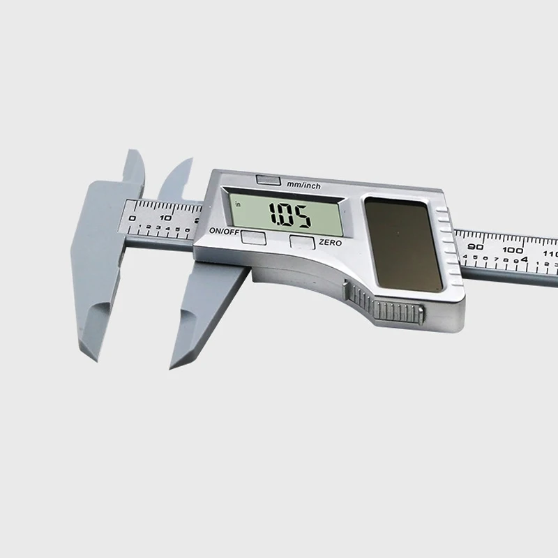 0-150 мм 6 inch Солнечная Батарея цифровой штангенциркуль с нониусом, штангенциркуль ЖК-дисплей, Верньер, микрометр, измерительный инструмент
