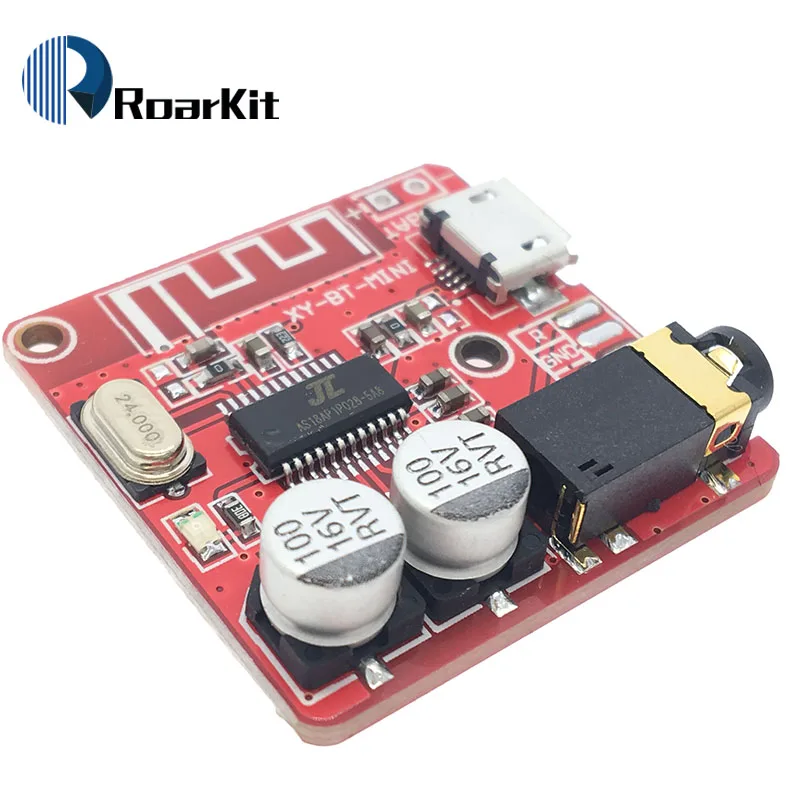 

MP3 Bluetooth Decoder Board Lossless Car Speaker Audio Amplifier Board Modified Bluetooth 4.1 Circuit Stereo Receiver Module 5V
