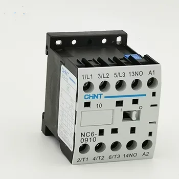 

CHINT AC Contactor AC220V 9A NC6-0910 Normal Open 1 NO