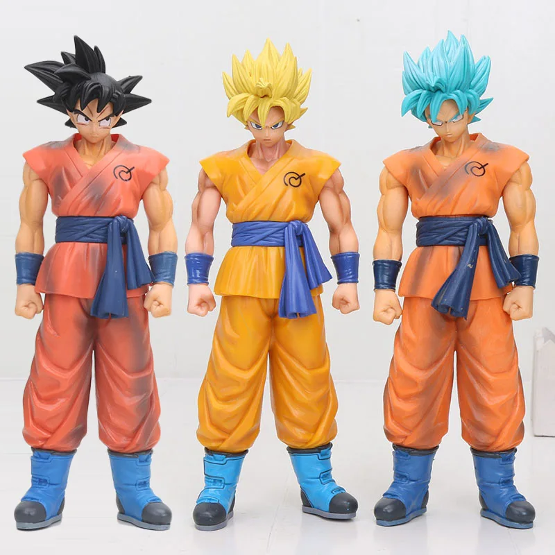 Us 138 25 Offin Stock 26cm Msp Dragon Ball Z Kai Son Goku Black Hair Master Star Piece Pvc Action Figure Model Toy In Action Toy Figures From