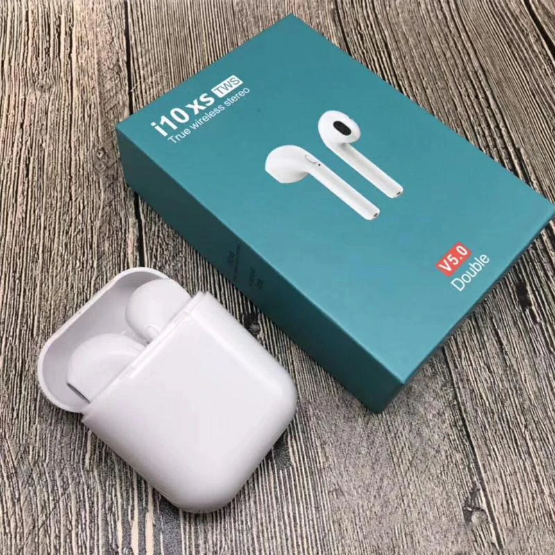 

10XS TWS Earbuds fone Bluetooth 5.0 True Wireless Earphones Stereo Handsfree Headset for iPhone Android Phones PK air i11 dots