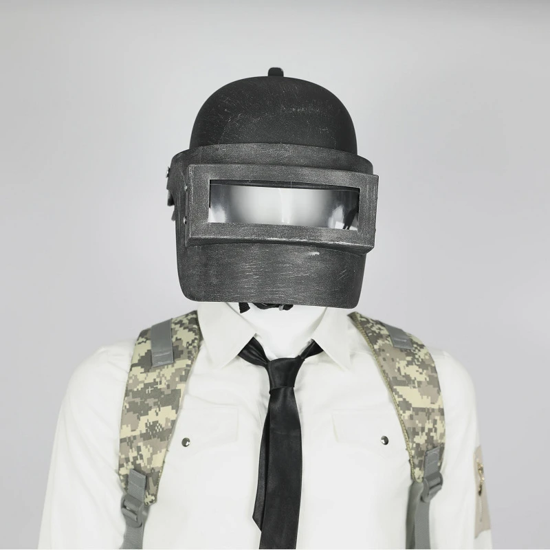  Cosplay Props Jedi Survival Escape Three Level Helmet Hot Game PUBG Cosplay Chicken Helmet Game Pro