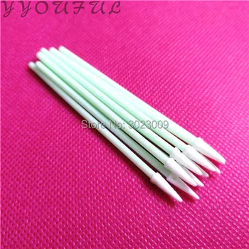 

Small printhead cleaning swab foam tipped stick for Epson DX2 DX5 DX7 Xaar 128 126 SPT510 head small area clean sponge 500pcs