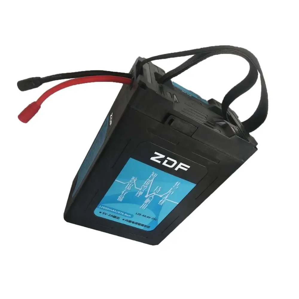 ZDF 44 4 V 12S 25C 22000mah 16000mah Smart Battery lipo battery для сельскохозяйственного дрона|Детали и