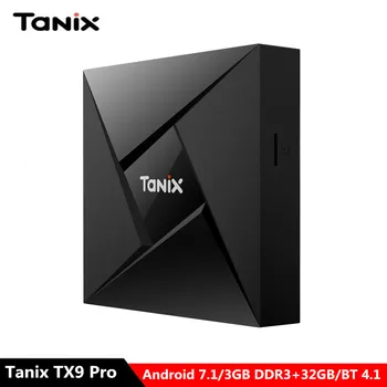 

Tanix TX9 Pro Android 7.1 Smart TV Box Amlogic S912 Octa-core CPU Set Top Box Bluetooth 4.1 3GB RAM 32GB ROM 4K Media Player