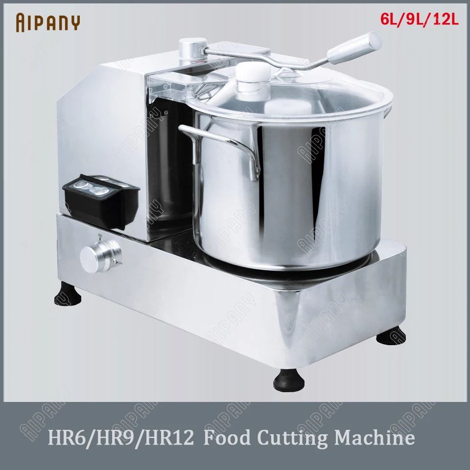 Hr6/hr9/hr12 Electric Food Cutting Machine 6l/9l/12l Stainless Steel