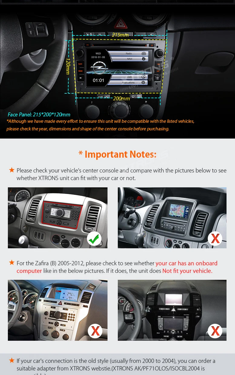 Flash Deal 7" Touch Screen Car DVD for Opel/Vauxhall Zafira (B) 2005-2012 & Astra (H) 2004-2010 & Meriva 2006-2008 & Vivaro 2006-2010 3