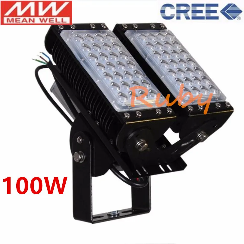 Светодиодный прожектор светильник 100W 150W 200W 300W 500W Светодиодный туннель мачты мост навес Foco открытый Projecteur светильник ing AC100-277V