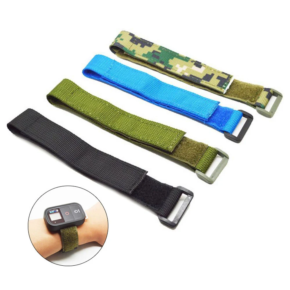 

Adjustable Magic Stick Wrist Strap for Gopro Hero 3, Transmitter Arm Black Canvas Magic Band for Sport Camera Remote Controller
