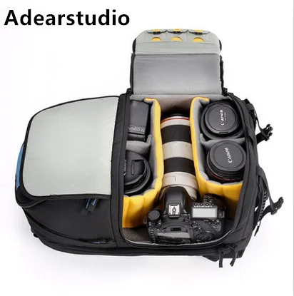 

double shoulder waterproof camera bag professional photography double shoulder camera backpack computer camera bag NO00DC