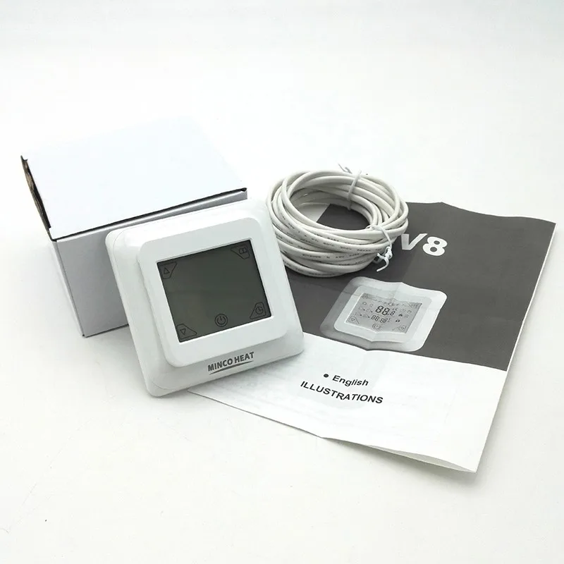touch screen weekly programmable underfloor heating system thermostat (7)