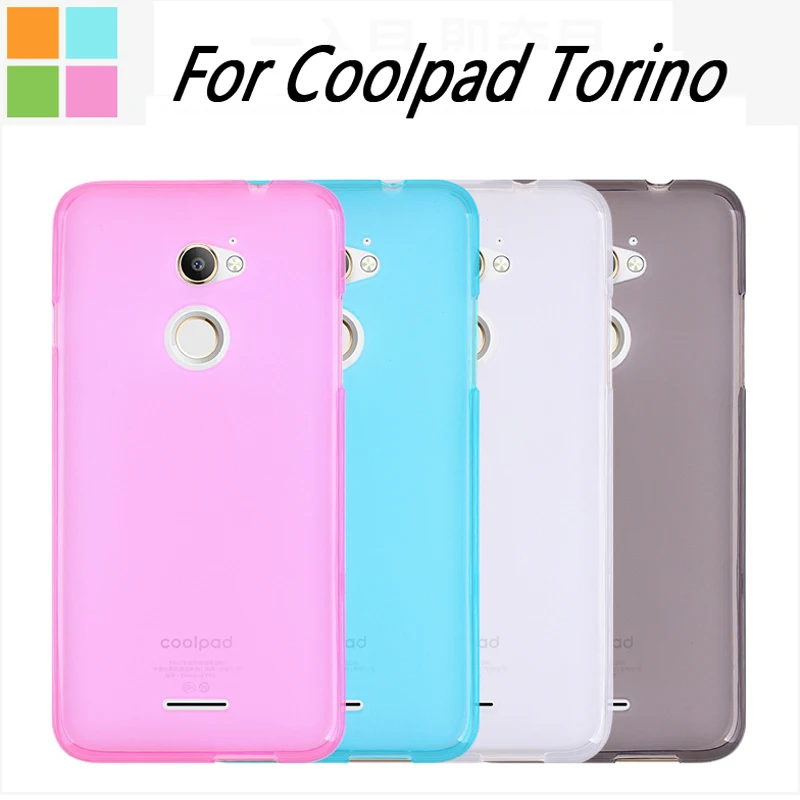 

For Coolpad Torino Case Cover Without Fingerprinting Matte TPU Soft Cover Case For Coolpad R108 5.5 inch Back Cover Case
