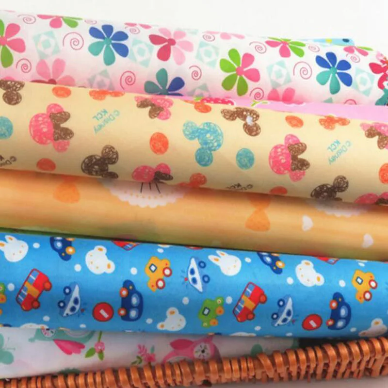 

Waterproof TPU Poly Peach-skin Qualified Fabric Baby Soft Urine Pad Washable Fabric 1M