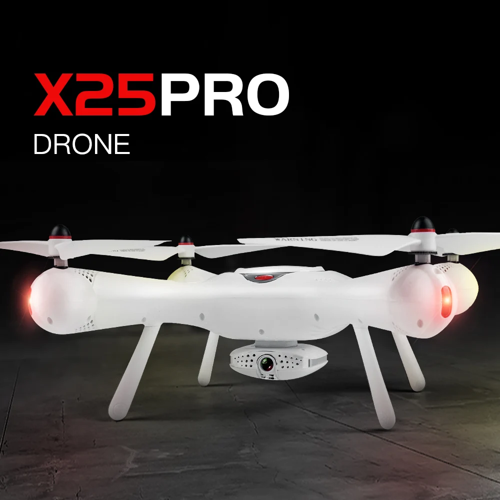 SYMA X25PRO GPS RC Drone with Adjustable 720P HD WiFi Camera Follow Me Flight Plan Altitude