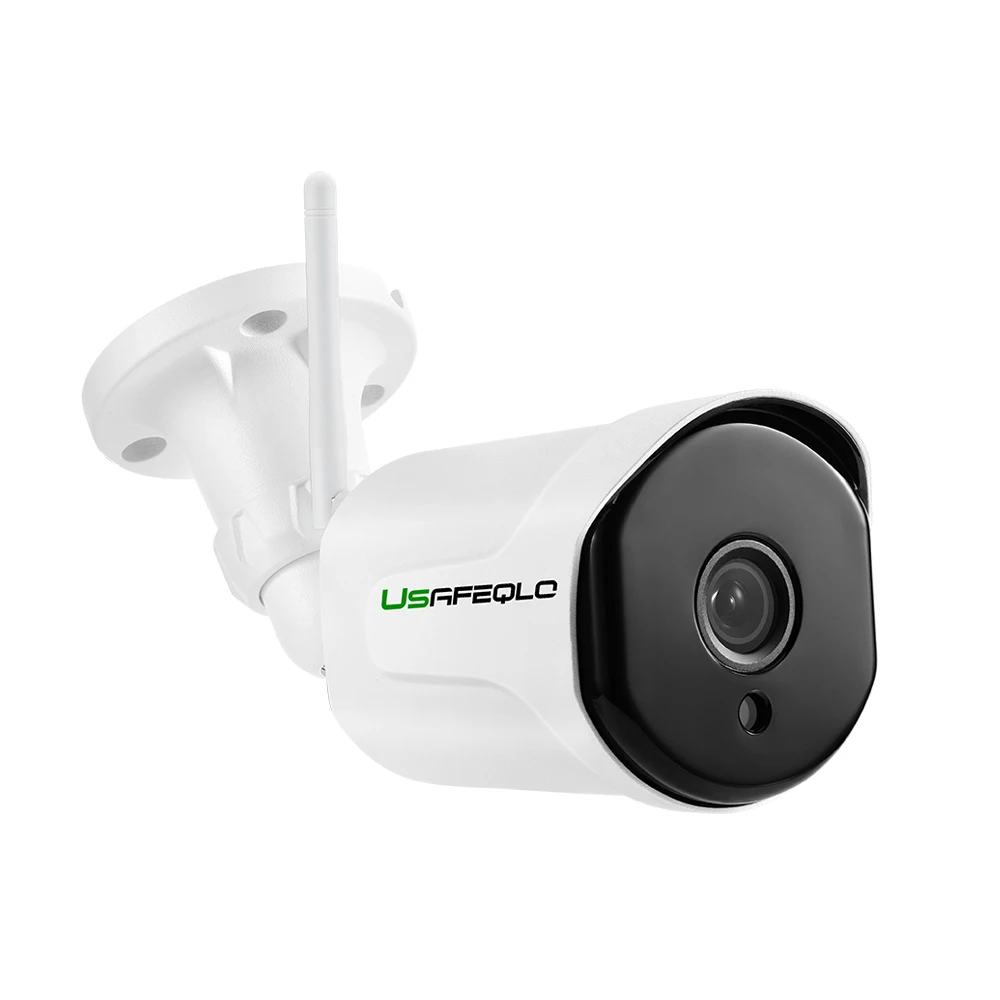 USAFEQLO 5MP HD H.265 Всепогодная WiFi беспроводная наружная IP камера видеонаблюдения с ИК ночного видения iCSee APP