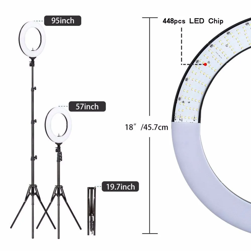  Zomei Camera Photo Video Lighting Kit 18