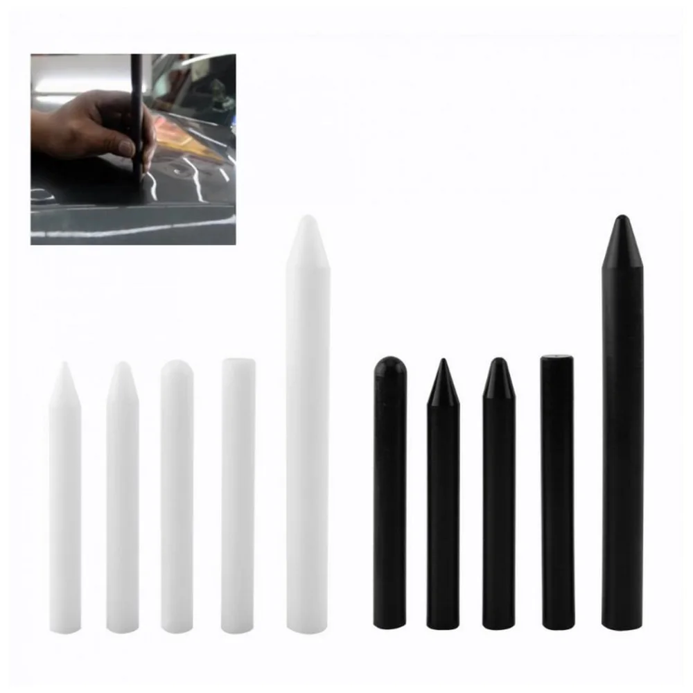 

Car Paint Dent Repair Tool Nylon Pen Knock Down Tools Different Head Shapes Knock Down Pen Quick Repair Car Body Dent 5 Pcs/Set