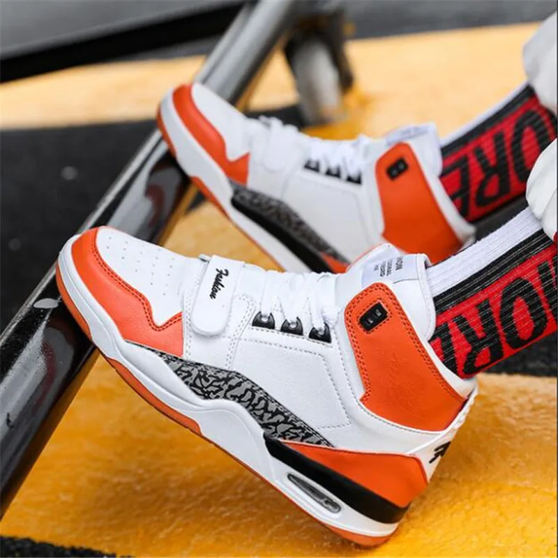 

Hot Sale 2019 New Arrival Men Basketball Shoes for Outdoor Air Cushion Sneakers Sports Shoes Zapatillas Basquetbol Basket shoes