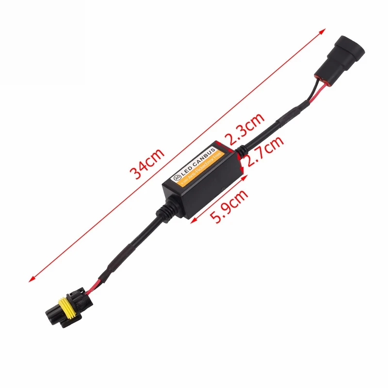 MALUOKASA 9005 9006 H1 H11 H4 H7 светодиодный Canbus автомобильный декодер фары адаптер для проводки DRL светодиодная лампа ошибка компенсатор туман светильник с can-bus