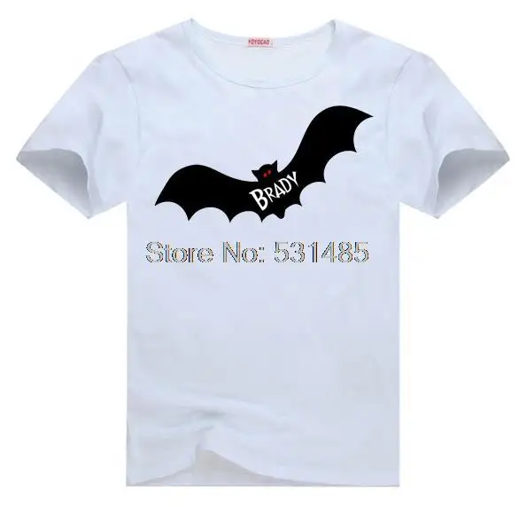 Custom Toddler Halloween Cute Bat Shirt Kleding Meisjeskleding Tops & T-shirts T-shirts T-shirts met print Halloween Outfit Personalized Girl Bat Halloween Shirt Kids Halloween Tee 