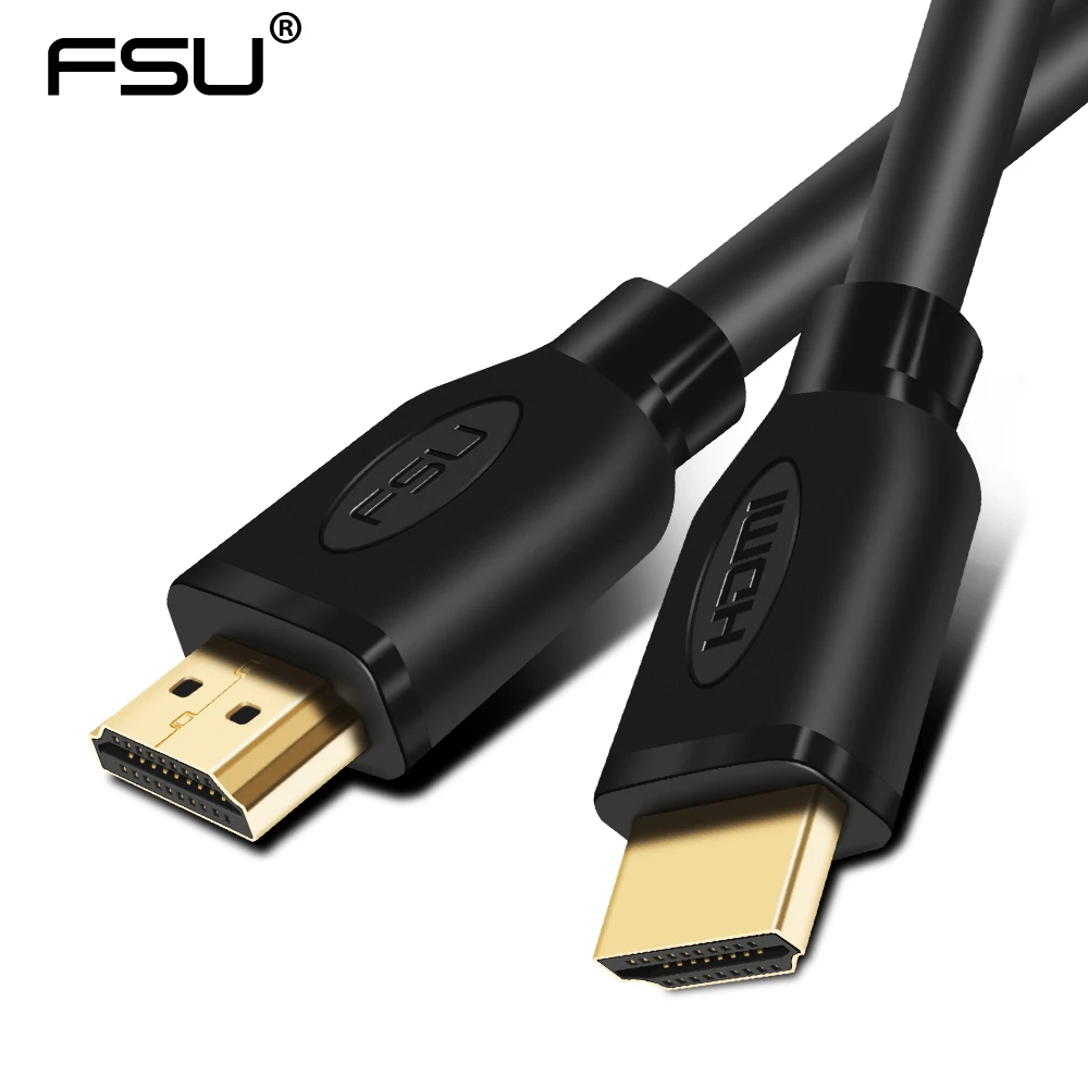 HDMI to HDMI Cable Support 4K 3D 1080P HDMI 2.0 Cable Audio video adapter for Computer Projector Notebook HDTV Free Shipping