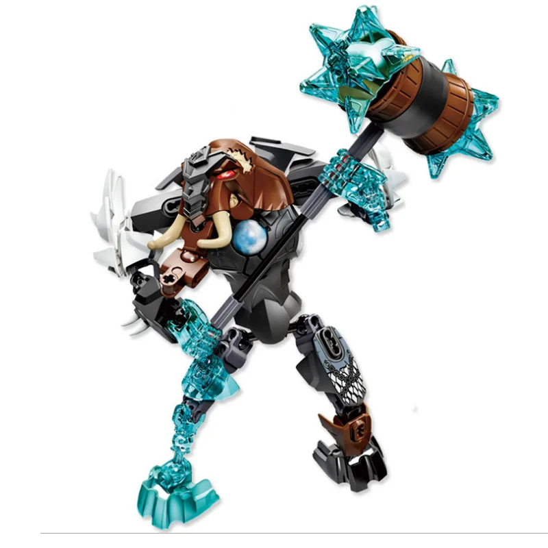 

2017 New KSZ 815-4 Bionicle Robot DIY kids boys Building Block Toys gifts Action Figure Compatible With Chimo Mungus XD138