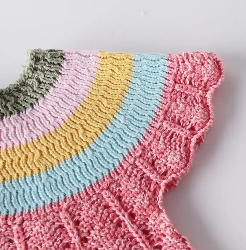 new born baby woolen dress