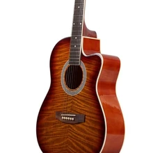 39-8 39 дюймов Акустическая гитара Picea Asperata гитара ra instrumentos Musicais с гитарными струнами