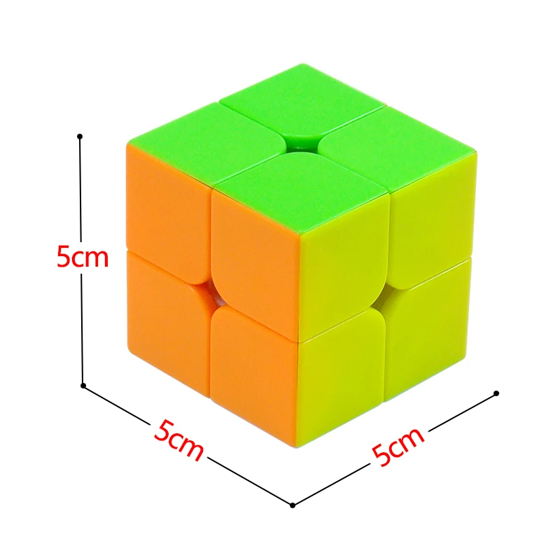 Cubos Mágicos qiyi 2x2x2 3x3x3 4x4x4 5x5x5 Sticker : Stickerless Fidget Cube