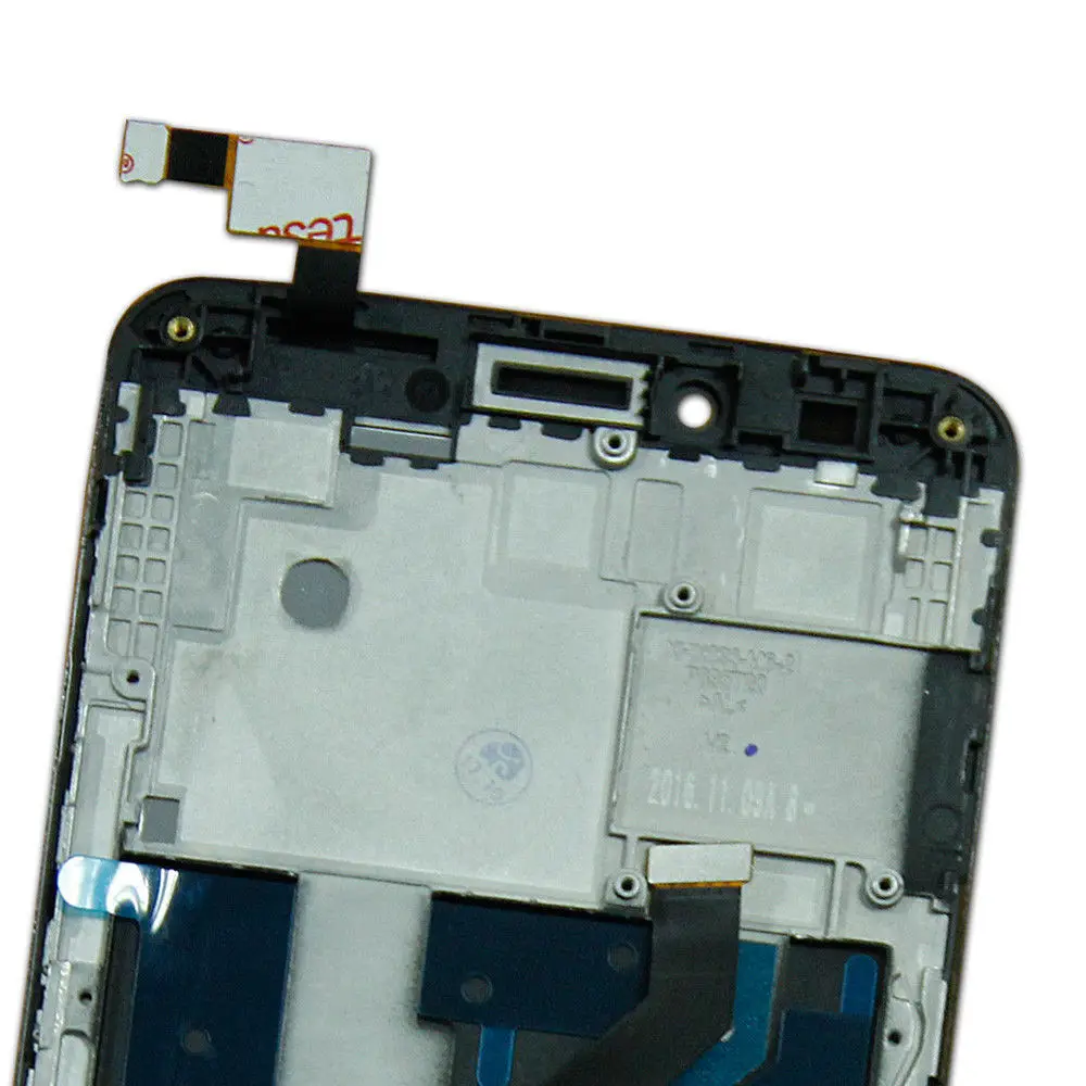 Для zte MAX XL N9560 ЖК-дисплей дигитайзер Сенсорная панель экран рамка в сборе