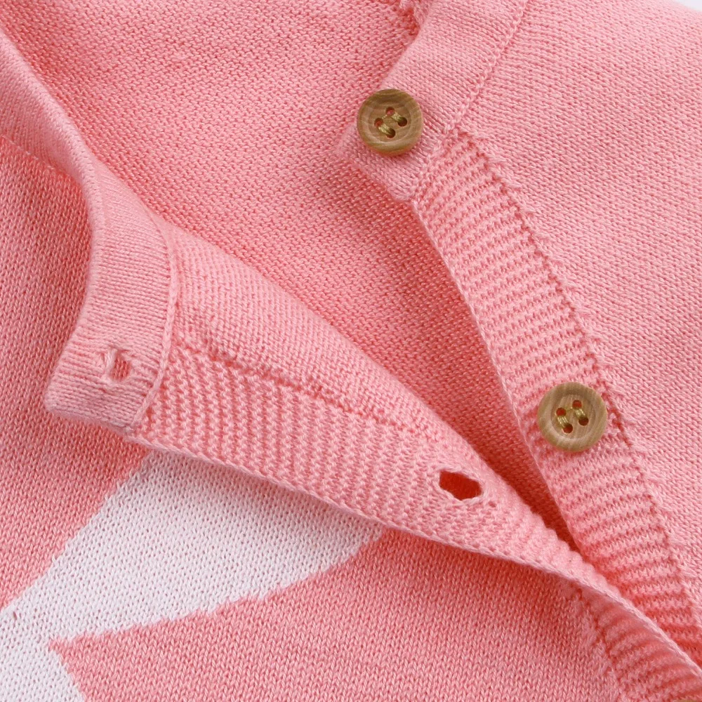 Newborn Baby Bodysuits Rabbit Knit Body for Boy Girl Summer Outwear Casual Short Sleeve Toddler Kids Jumpsuits Children Clothes