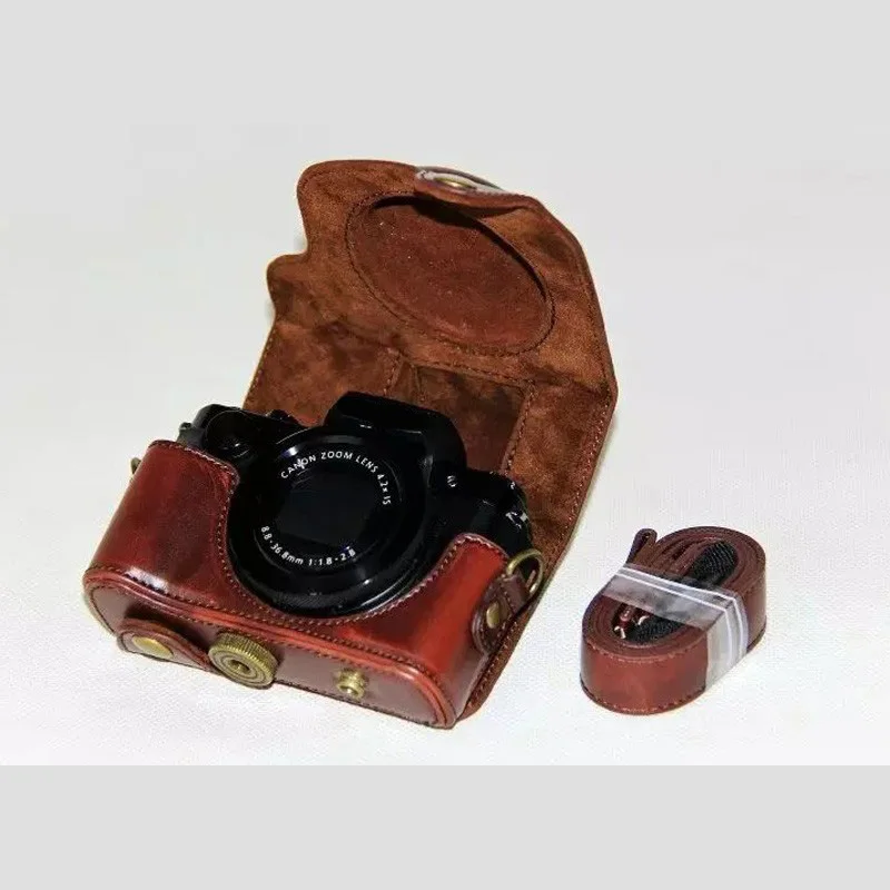 Применимая сумка для камеры Canon PowerShot G5 x g5x защитный чехол переносной чехол с ремешком